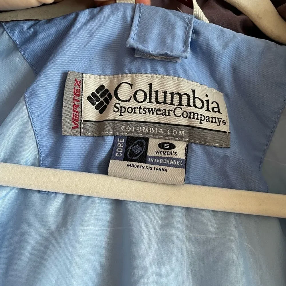 Columbia vertex blue jacket womens‎